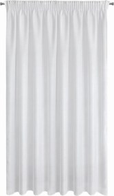 ZÁCLONA NA PÁSKE REBECCA 300X270 CM BIELA