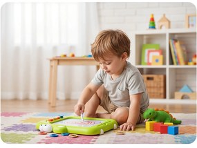 Puzzle magnetická tabuľa tangram pre deti Ricokids RK-823