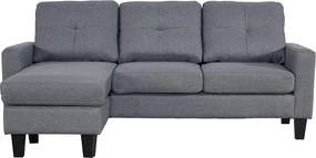 Rohová sedacia súprava Catini Arvika sivá