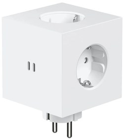 AVOLT Modulárny rozbočovač Square 2 / USB-C Opal White