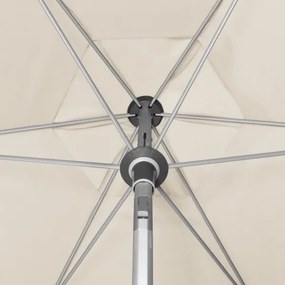 Doppler EXPERT 280 cm - slnečník s automatickým naklápaním kľukou tehlový (terakota - kód farby: 831), 100 % polyester
