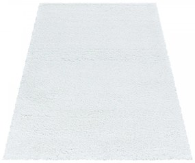 Ayyildiz koberce Kusový koberec Fluffy Shaggy 3500 white - 140x200 cm