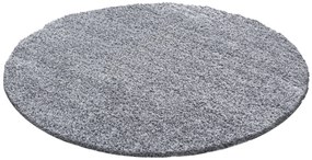 Ayyildiz koberce Kusový koberec Life Shaggy 1500 light grey kruh - 160x160 (priemer) kruh cm