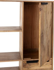 Knižnica Orm 110x35x142cm