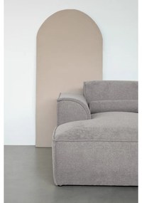 Svetlosivá rohová pohovka (pravý roh/do tvaru "U") Flex Felix – Miuform