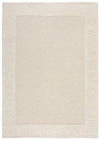Béžový vlnený koberec 170x120 cm Rue - Flair Rugs