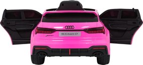 Elektrické autíčko Audi RS6 Avant GT ružové