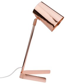 Tempo Kondela Stolná lampa, kov/rose gold, FABEL