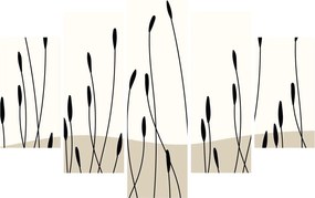 Obraz - Grafická lúka N⁰3 (150x105 cm)