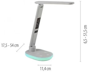 JUST LIGHT. 11018-16 - LED RGBW Stmievateľná stolová lampa TINA LED/4W/230V