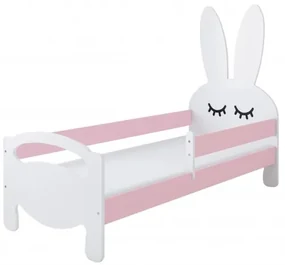 Detská posteľ BUNNY, ružová