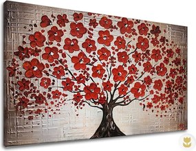 Autorská reprodukcia na plátne STROM