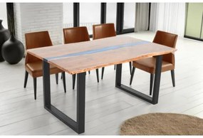 Jedálenský stôl Liquid 45831 160x100cm Masív drevo Acacia  - Komfort-nábytok