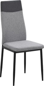 Stolička Pegasus 10426 sivá/čierna