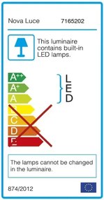 LED stropné svietidlo Roda 40 Svetlá sivé