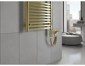 Mexen Hades, elektrické vykurovacie teleso 1800 x 600 mm, 900 W, zlatá lesklá, W104-1800-600-2900-50