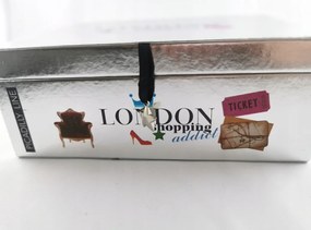 Šperkovnica so zrkadlom LONDON 23x17cm - viac farieb Farba: Zlatá