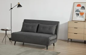 Multifunkčné rozkladacie kreslo Mora menčester šedá 140cm