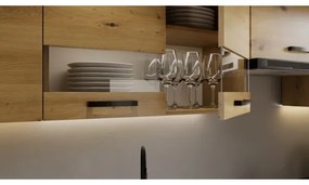 Kuchynská linka ROSALIA 240 cm dub craft