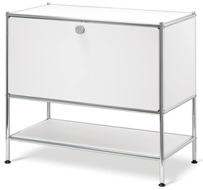 Odkladacia skrinka »CN3« s 1 výklopnými dvierkami, biela