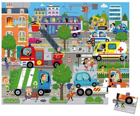 Puzzle – Mesto – 36 ks