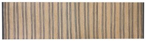 Jutový koberec 80 x 300 cm béžová/sivá BUDHO Beliani