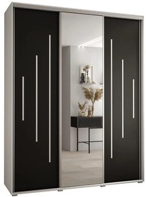 Skriňa 45 Canaris 13 190 biela/čierna/silver