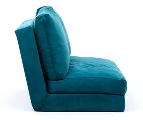 Pohovka futon Tilda (Petrolejová). Vlastná spoľahlivá doprava až k Vám domov. 1072569