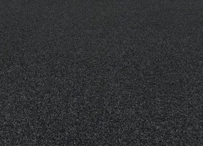 Koberce Breno Metrážny koberec REWIND 900 Flat 2190, šíře role 400 cm, čierna