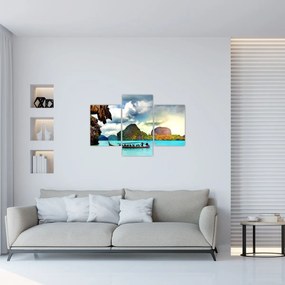 Obraz - Zátoka Phang Nga (90x60 cm)