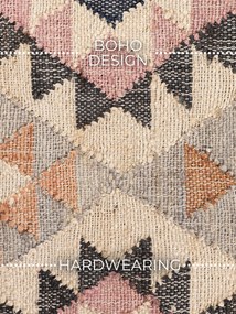 ELLE Decoration, Behúň Parsa 106260 Cream/Multi z kolekcie Elle, 80x200, viacfarebná, kuchyňa