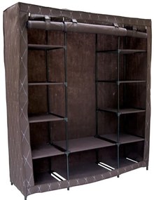 Šatníková skriňa KAJA MAXI VITTO hnedá