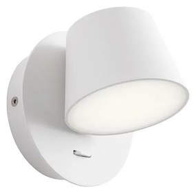 Redo 01-1738 - LED Nástenné svietidlo SHAKER LED/6W/230V biela