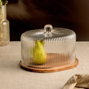 Podnos s vekom BARDO priehľadný 763274