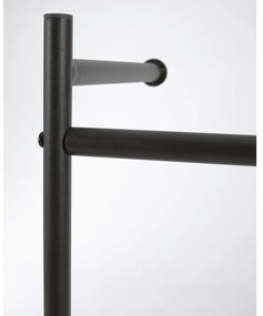 Čierny nástenný kovový set do predsiene Kave Home Galatia