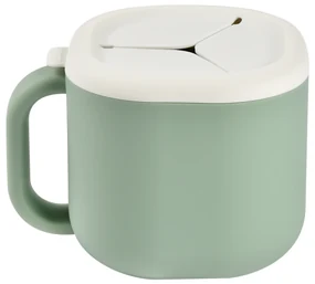 Téglik na desiatu silikónový Sage Green