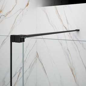 Gelco Gelco, SPIRIT BLACK štvorcová sprchová zástena 1000x1000mm L/P varianta, GI1010BGI3510B