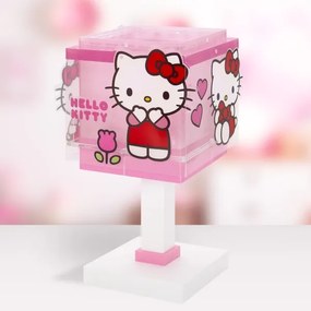 Dalber 73261 - LED detská lampička HELLO KITTY 1xG4/4W/230V ružová
