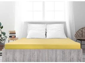 4Home jersey prestieradlo Ideál žltá, 180 x 200 cm