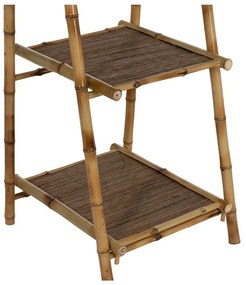 Bambusový regál v prírodnej farbe 48x152x50 cm Manali – Ixia