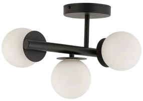 Prisadený luster AVOLA 3xG9/12W/230V čierna