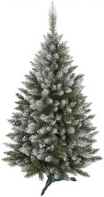 Hustý umelý vianočný stromček zasnežený smrek 150 cm