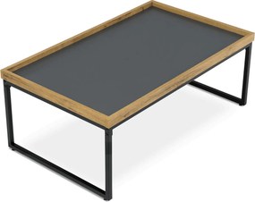 Konferenčný stolík CT-611 OAK Farba: Sivá