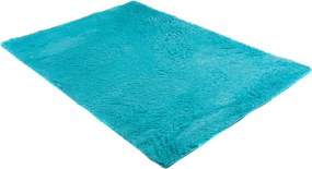TA Koberec TURQUISE TURQUISE SILK Modrý Obdĺžnikový Rozmer: 80x150 cm
