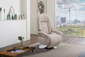 XXXLutz RELAXAČNÉ KRESLO, textil, béžová Sit & More - Online Only obývacie izby - 000144005906