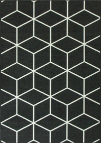 Koberec Cubes 29 grafitový