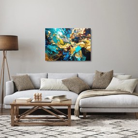 Sklenený obraz - Textúrovaná olejomaľba (70x50 cm)