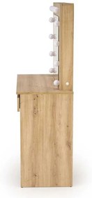 Toaletný stolík Hollywood, dub artisan