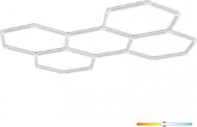 LED stropné svietidlo HEXLINE LED/216W/230V 4000K 208x300 cm biele