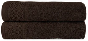 BAVLNENÉ UTERÁKY SOLANO SADA 2 KS 50X90 CM, 2 KS 70X140 CM VIACFAREBNÁ